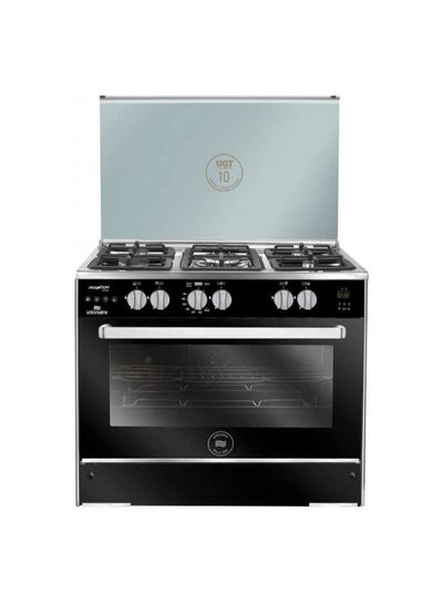 Buy UNIONAIRE GAS COOKER 5 BURNERS 90 X 60 CM AUTO IGNITION AND FULL SAFETY STAINLESS STEEL C69SS-GC-447-IDSF-FS-2W-AL - PHANTOM Digital in Egypt