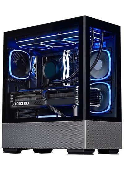 اشتري Gaming PC intel Core i5 12400F, RTX 4070 SUPER 12GB, DDR4 32GB 3600MHz RAM, 2TB SSD, 2 Fan AIO Liquid Cooler, 750W PSU, Windows 11 Pro في الامارات