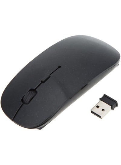4 Keys Wireless Mouse, 3 Level Adjustable DPI Ergonomic Universal Mouse ...