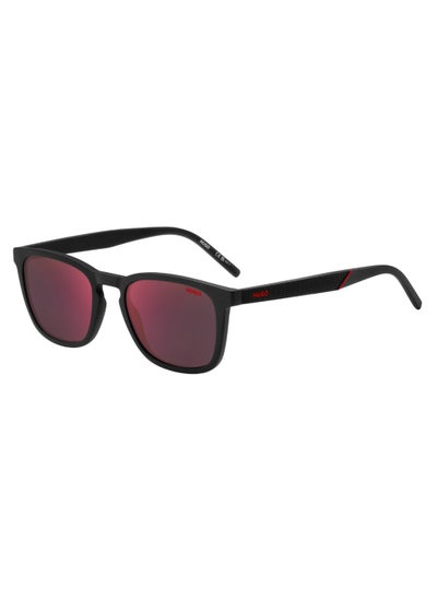 Buy Men's Uv Protection Rectangular Shape  Sunglasses Hg 1306/S Red 42 - Lens Size: 42.1 Mm - Black in UAE