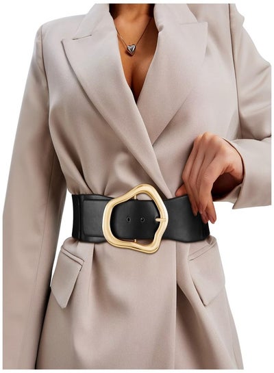 XZQTIVE Women Wide Elastic Waist Belt for Dresses Fashion  display picture 1