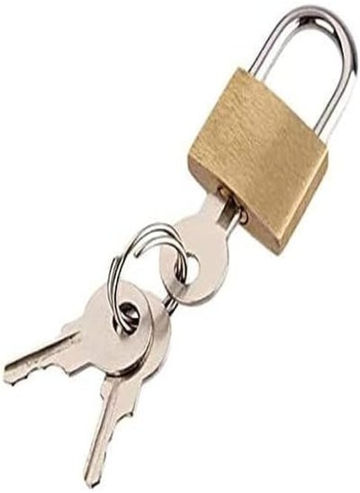 Buy AKDC  20Mm Small Padlock Mini Luggage Lock Bag Travel Suitcase Zip 62% Off in UAE