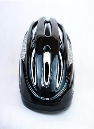 اشتري Generic Mountain sports cycling helmet - black and white-one size في مصر