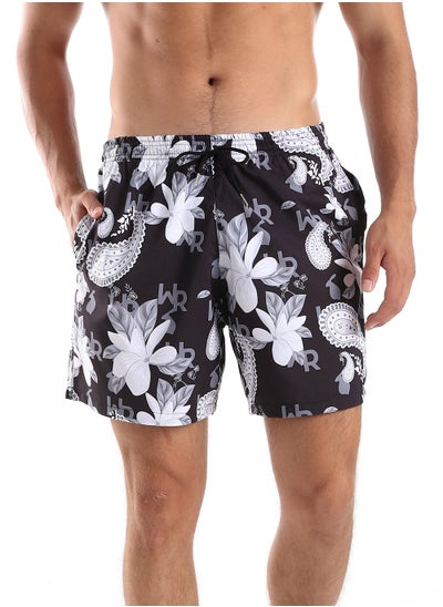 Buy Elastic Waist Polyester Summer Swim Short in Egypt