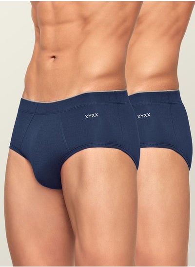 Buy Pack of 2 - Seam Detail Modal Briefs in Saudi Arabia