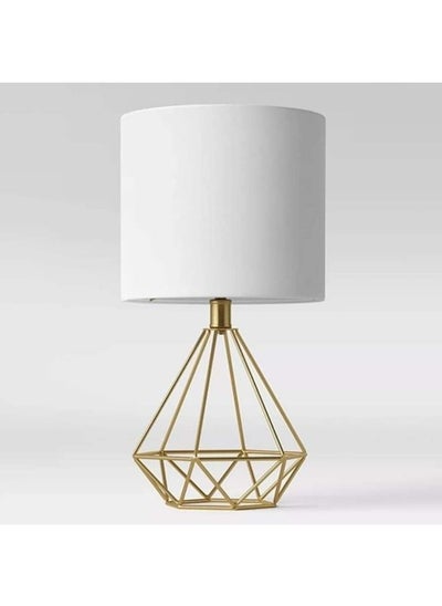 Buy Table Lamp  - Gold And White in Egypt