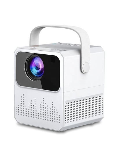 Buy 5G WiFi Bluetooth Projector Supports 1080P Display Home Theater Movie Projector Compatible with Phone in Saudi Arabia