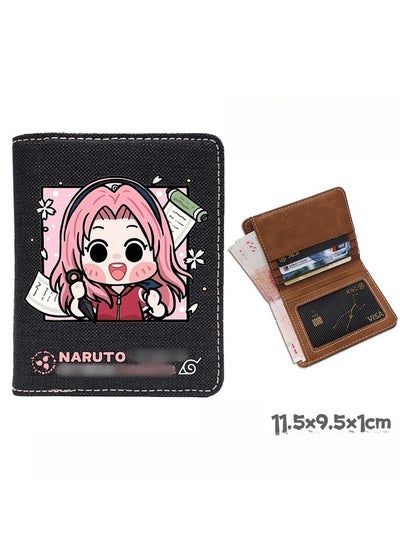 Buy New Naruto Printed Waterproof Wallet in UAE