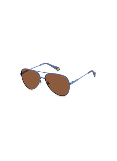 اشتري Unisex UV Protection Pilot Sunglasses - Pld 6187/S Azure 60 - Lens Size: 60 Mm في السعودية