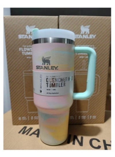 Buy Stanley Big Mac Straw Cup Insulation and Ice Protection Office Home Car Fashion Cup Insulation Cup40oz in UAE