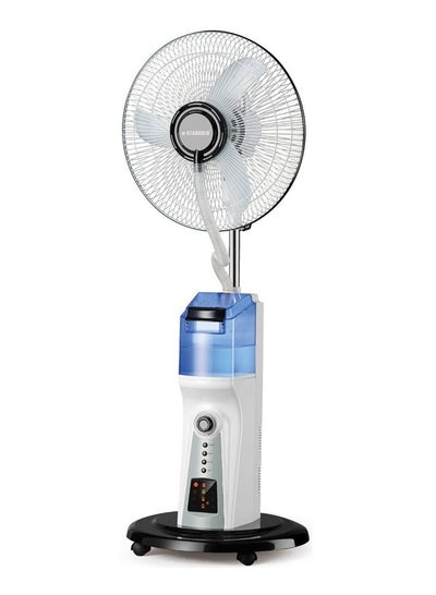 اشتري Instant Cooling Fan Rechargeable Oscillating Water Mist Fan في السعودية