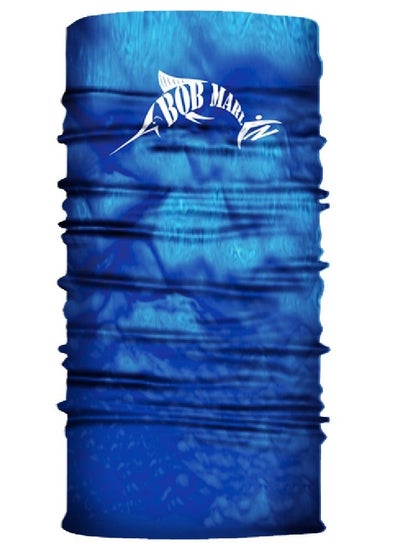 Buy Bob Marlin UV+Protection Face Shield Bandana Ocean Blue in UAE