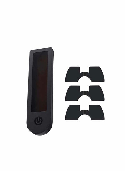 اشتري Scooter Replacement Part Accessory Waterproof Silicone Cover Dust Proof Dashboard and 3 Pieces Rubber Vibration Dampers for Xiaomi Mijia M365/ M365 Pro Scooter في السعودية