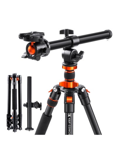 اشتري K&F CONCEPT S210 2M/78.7Inch Professional Photography Tripod Monopod Aluminum Alloy Camera Tripod Stand 10kg/22lbs Load Capacity في السعودية