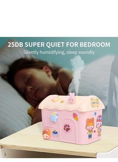 Buy Small Humidifier for Bedroom, Portable Humidifiers for Baby Nursery, USB Personal Humidifier for Office Desk Home Plant Travel, Cute Cool Mist Humidifier in Egypt