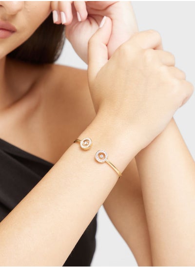 Buy Pave Circle Flexi Bangle Bracelet in UAE