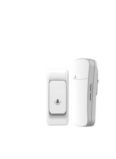 Buy Doorbell Wireless Without Battery Waterproof Self-Powered UK Plug in Saudi Arabia