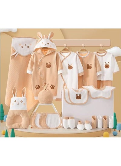 Buy Newborn Baby Gifts Set Newborn  Gifts Set Baby Girl Boys Gifts Premium Cotton Baby Clothes Accessories Set Fits Newborn To 3 Months in Saudi Arabia