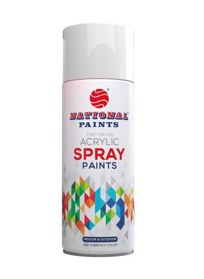 Fast Drying Acrylic Spray Paint - WHITE 800 price in UAE | Noon UAE ...