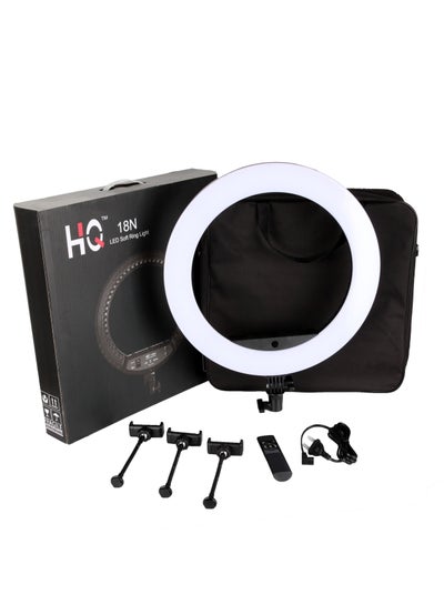 Buy 18N 18 Inch LED Photography Soft Ring Light With Tripod Stand in UAE