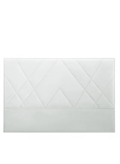 Buy H001 | Velvet headboard - White in Saudi Arabia