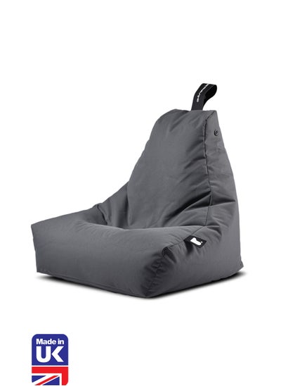 Buy Extreme Lounging® - Original Mini Bean Bag for kids - Made in UK - Premium Quality Double Stitched Bean Bag - UV Protected & Waterproof - Small BeanBags Chair - Ideal for Indoor & Outdoor Use - Grey in Saudi Arabia