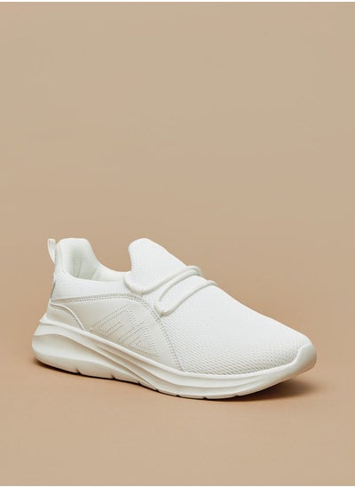 Buy Textured Lace Up Womens' Sports Shoes in UAE