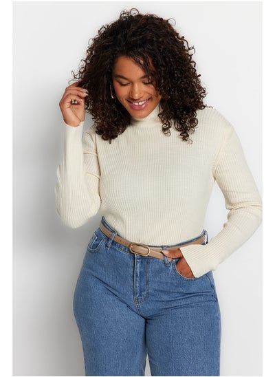 Buy Regular Fit Plus Size Sweater in Egypt