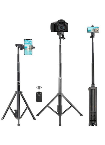 Buy Selfie Tripod Stick Stand For Iphone And Smart Andriod Mobile in UAE