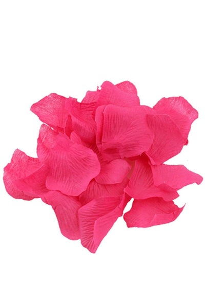 Buy 1000 Pink Silk Rose Petals Wedding Flower in UAE