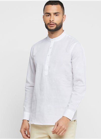 Buy Linen Blend Shirt in UAE