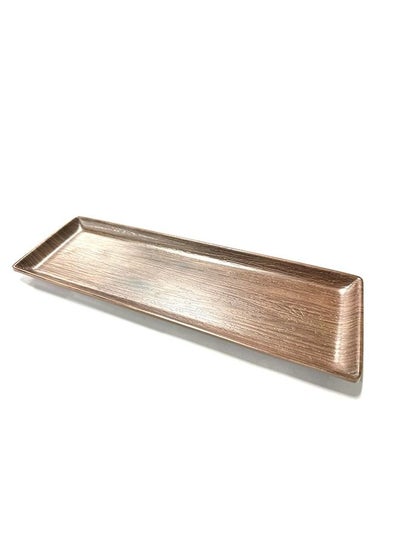 Buy Ilsa Oak Wooden Finish Premium Quality - Serving Plate - Serving Dishes - Tray - Wood Platter 30x10Cm - Made in Italy in UAE