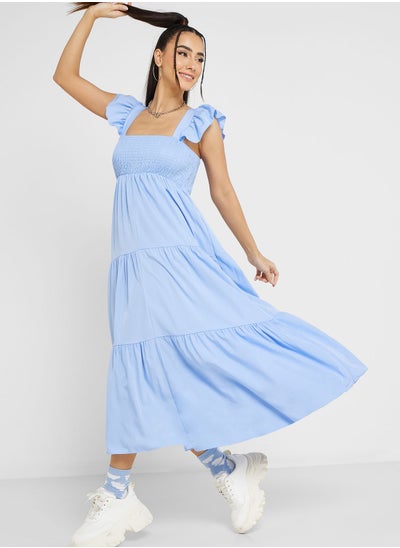 Buy Urban Minx Ruffle Sleeve Dress in Saudi Arabia