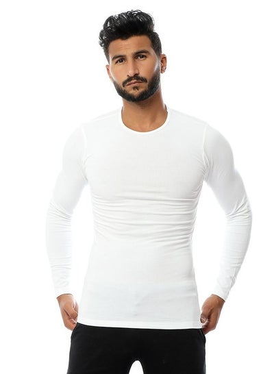 Buy Mesery Men Full Sleeves -White in Egypt