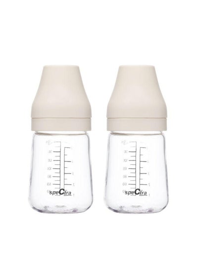 Buy PA Feeding Baby Bottle - Cream Ivory - 160 Ml - 2 Pcs in Saudi Arabia