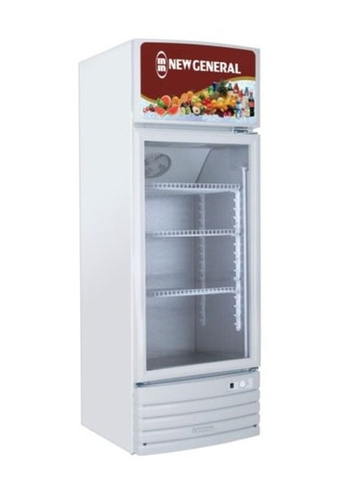 Buy New General 229 Liter Glass Door Upright Showcase chiller in UAE