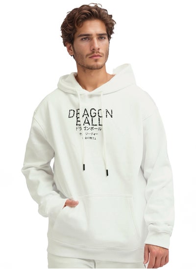 اشتري White Anime Hoodie ''Dragon Ball'' With Long Sleeve في مصر