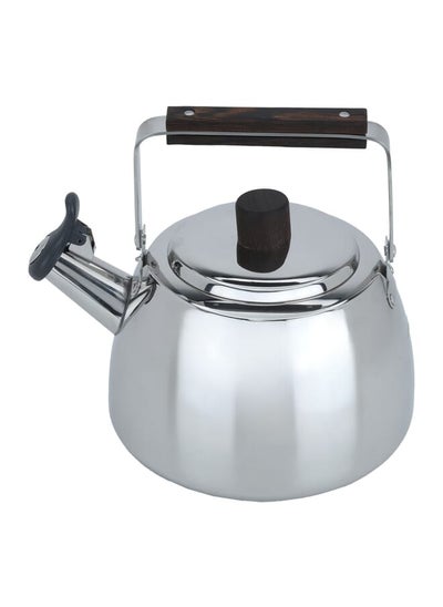 Buy Wooden Handle Steel Teapot 1.9L in Saudi Arabia