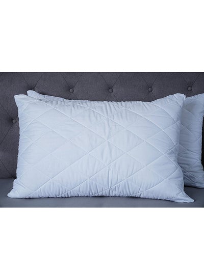 اشتري Mf Waterproof Pillow Protector 50X90Cm White في الامارات