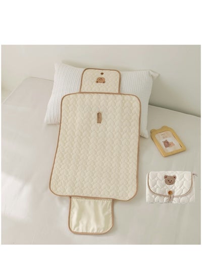 Buy Baby Portable Diaper Changing Mat for Travel Waterproof Compact Baby Changing Pad in UAE