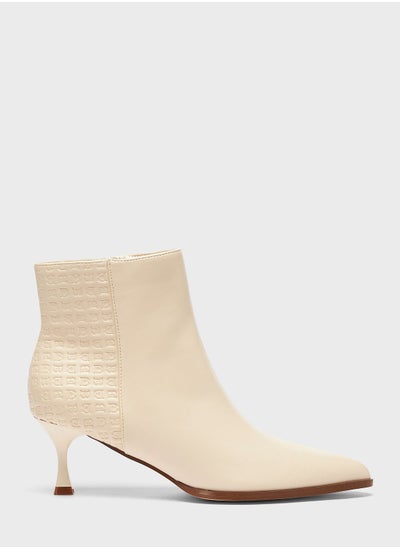 Buy Mid Heel Ankle Boots in Saudi Arabia