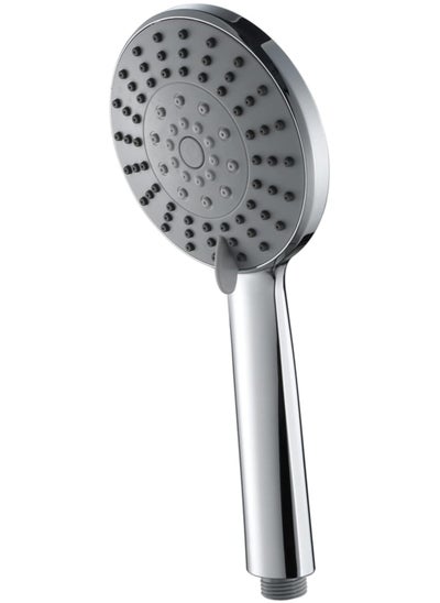 Buy High-pressure handheld shower head anti-clog nozzles and built-in scrubber to clean tub tile and pets in Saudi Arabia