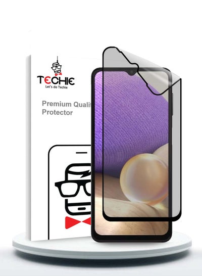 اشتري Techie Privacy Matte Film Ceramic Screen Protector Samsung Galaxy A32 5G – 0.26mm Thickness Bubble - Free Installation في السعودية