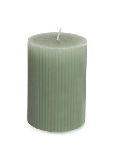 Buy Basic Tea Orchid Candle Green - 7X10 Cm in UAE