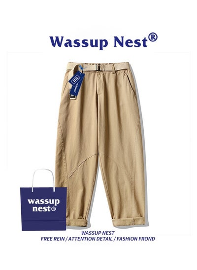 اشتري New WASSUP NEST Fashion Straight Casual Pants في السعودية