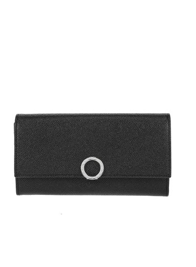 Authentic Bvlgari Continental Women Large Leather Black Wallet Made In Italy Price In Uae Noon 6365