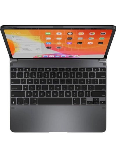 Buy Brydge Pro 12.9 Aluminum Wireless BlueTooth Keyboard With Backlit Keys For 12.9 Ipad Pro Space Gray in UAE