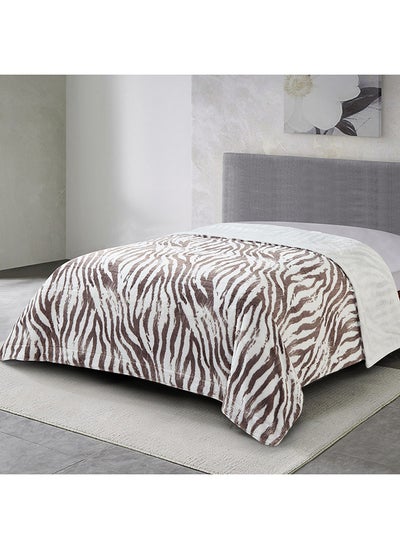 Buy Eryi PV Fur Double Layer Twin Blanket 220 x 150 cm in UAE