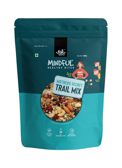 Buy Mother Secret Trail Mix No Added Sugar And No Preservatives Antioxidant Gluten Free Healthy Snack For Breakfast Trail Mix Dry Fruits200gm in UAE