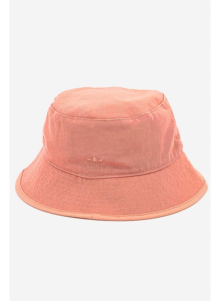 اشتري Women Embroidered Logo Bucket Hat, Pink في السعودية